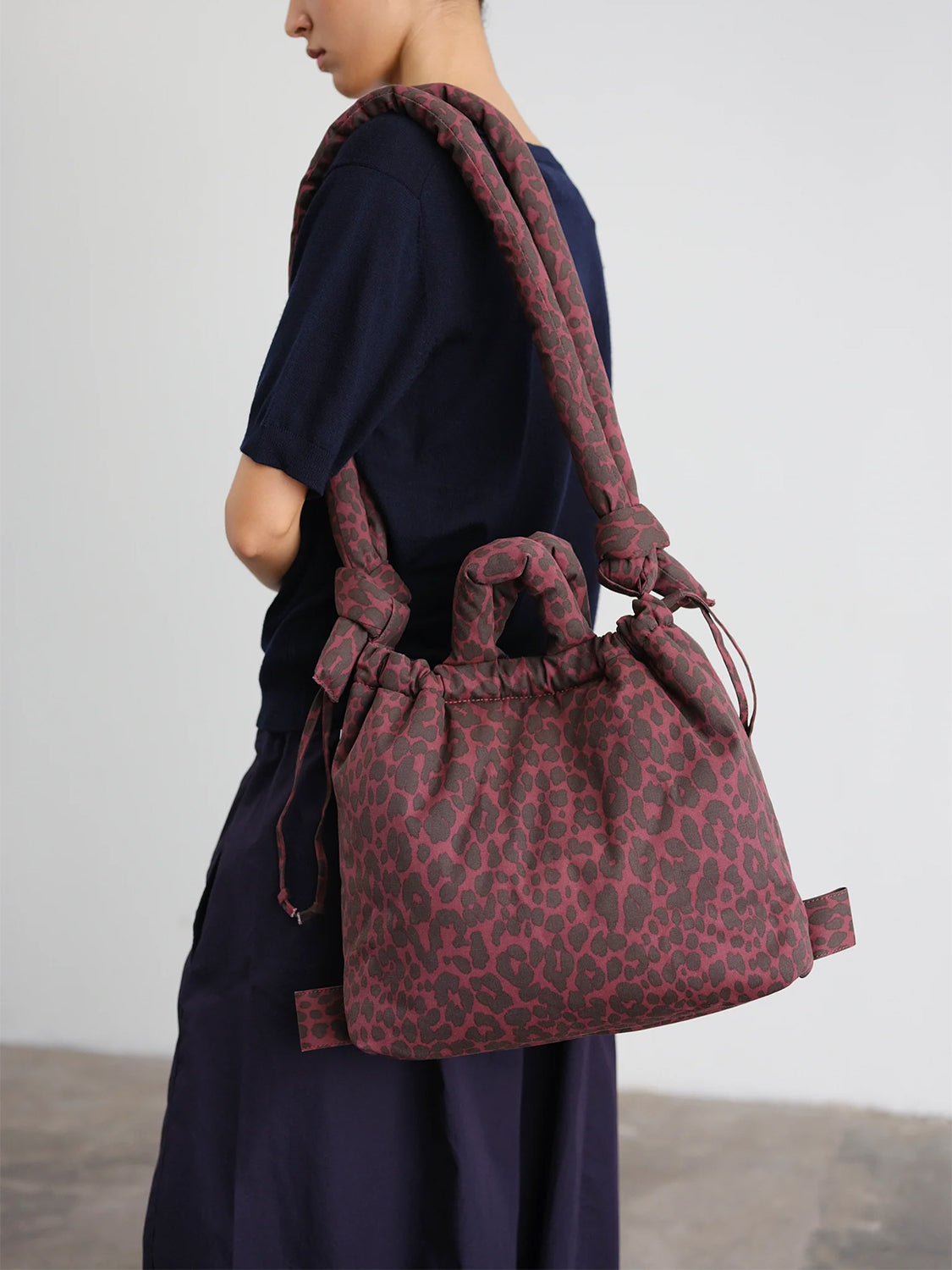 Borsa a mano con tracolla Ona Soft Bag OLEND Donna - Rosso
