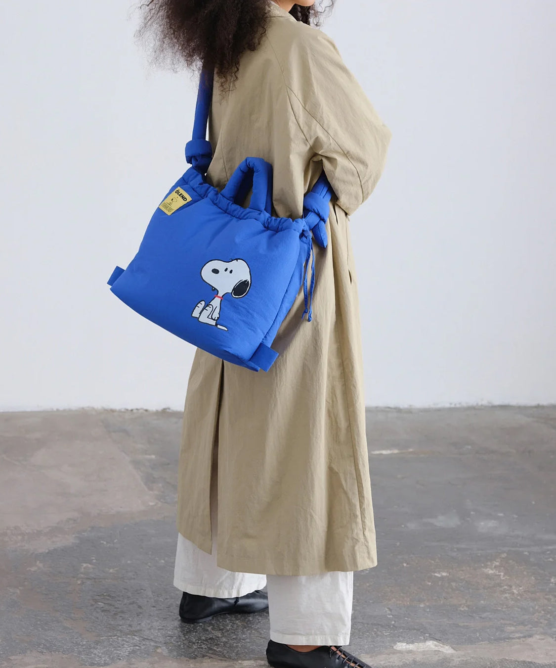 Borsa a mano con tracolla Ona Soft Bag OLEND Donna - Blue