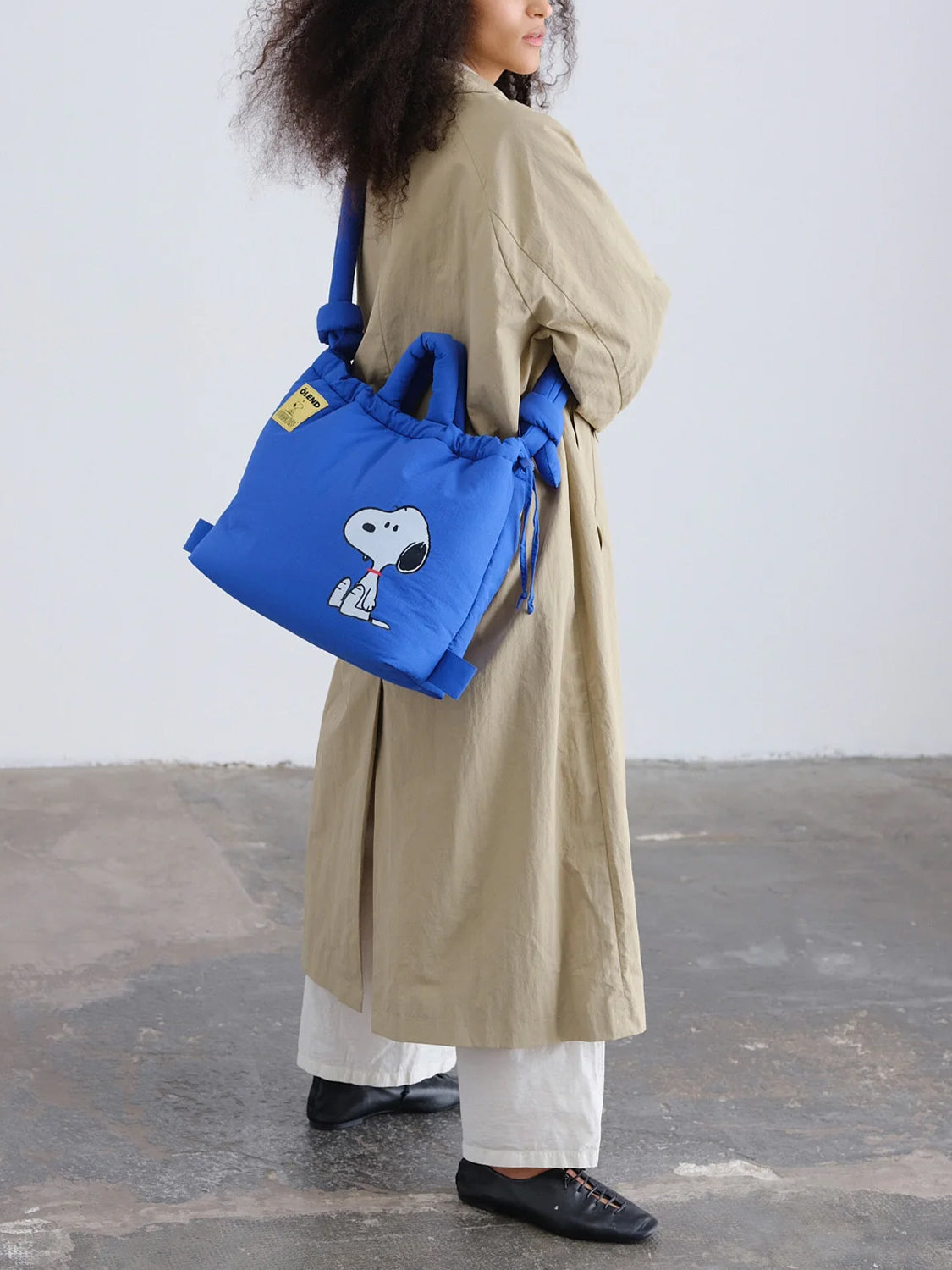 Borsa a mano con tracolla Ona Soft Bag OLEND Donna - Blue