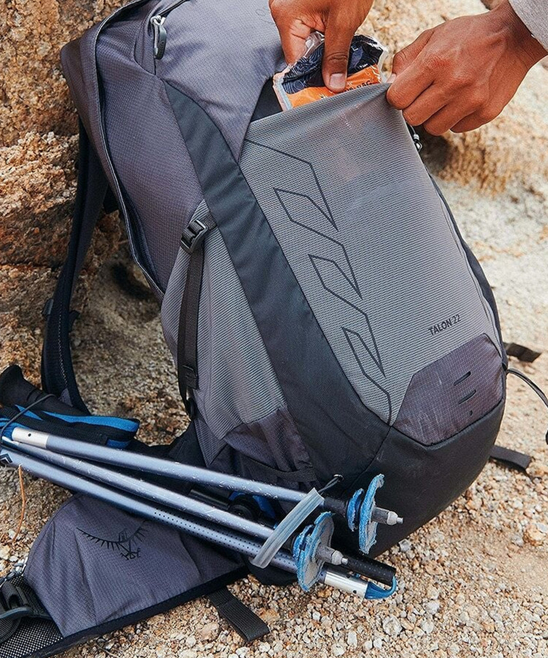 Zaino Talon 22 OSPREY Unisex - Grigio