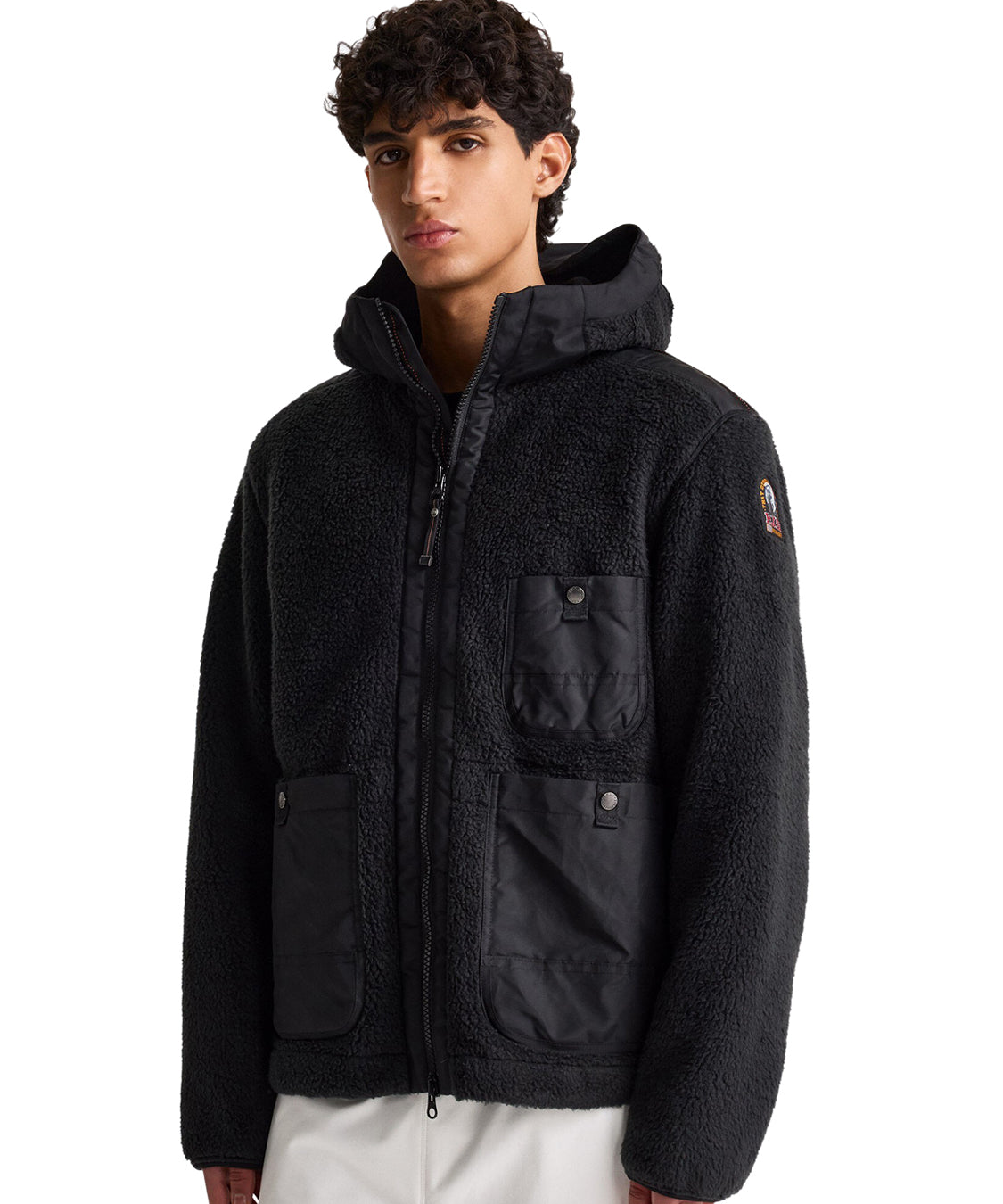 Felpa Pile Sundre PARAJUMPERS Uomo - Nero