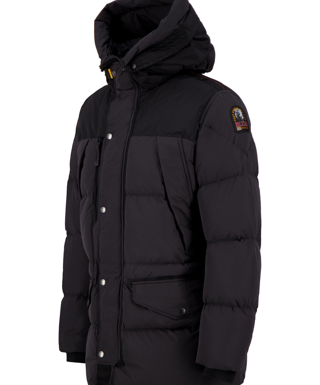 Parka Harraseeket 2.0 Hooded Down PARAJUMPERS Uomo - Nero