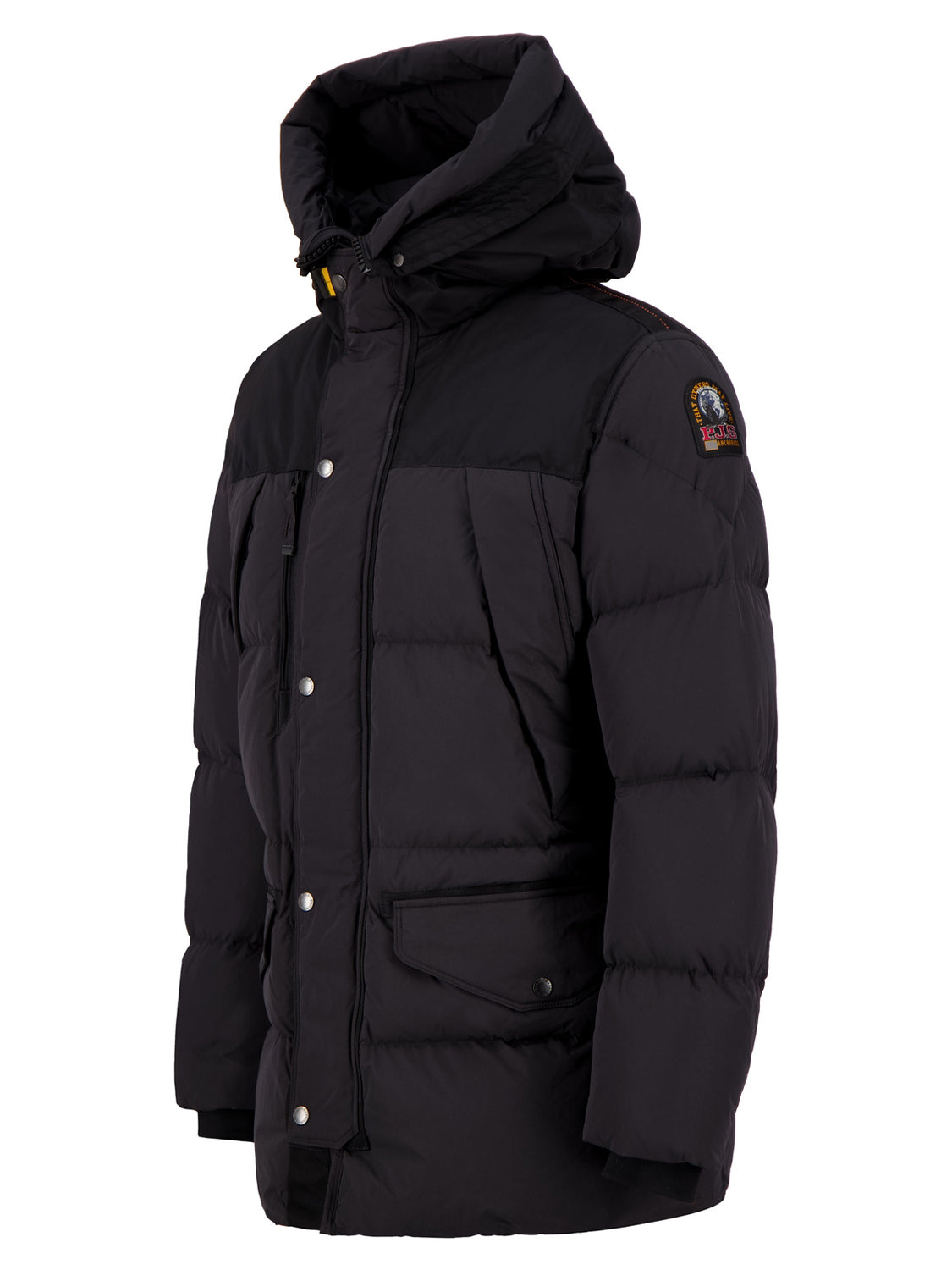 Parka Harraseeket 2.0 Hooded Down PARAJUMPERS Uomo - Nero