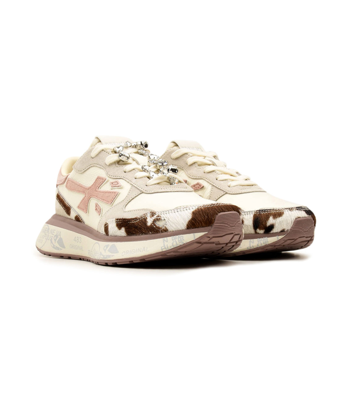 Sneakers Basse Lauryn PREMIATA Donna - Beige