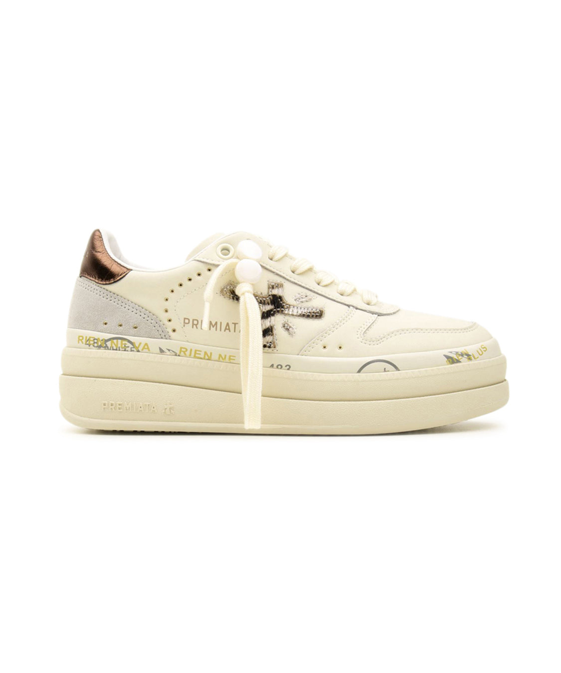 Sneakers Basse Micol PREMIATA Donna - Bianco