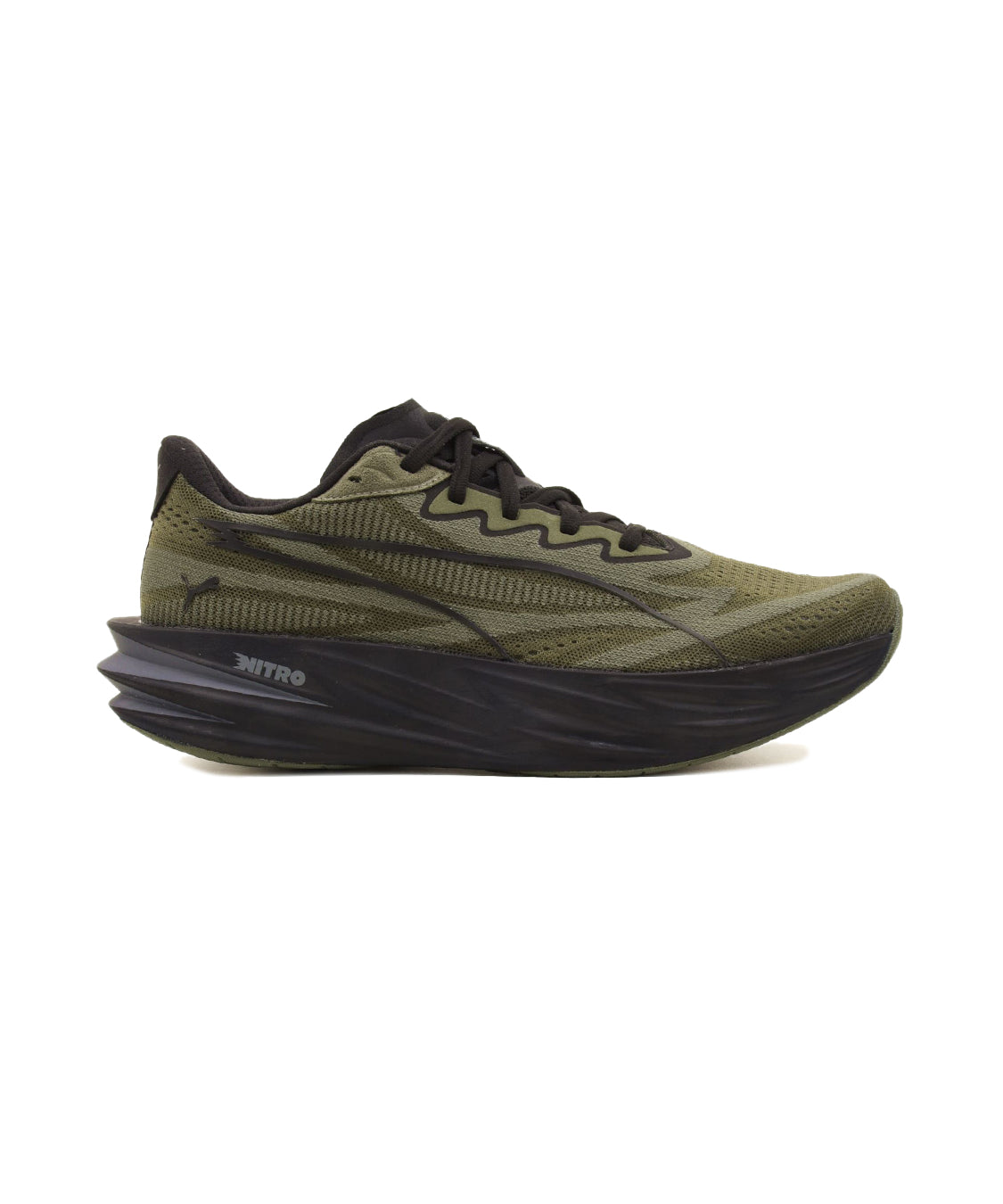 Scarpa Running Deviate Pure Nitro PUMA Uomo - Verde