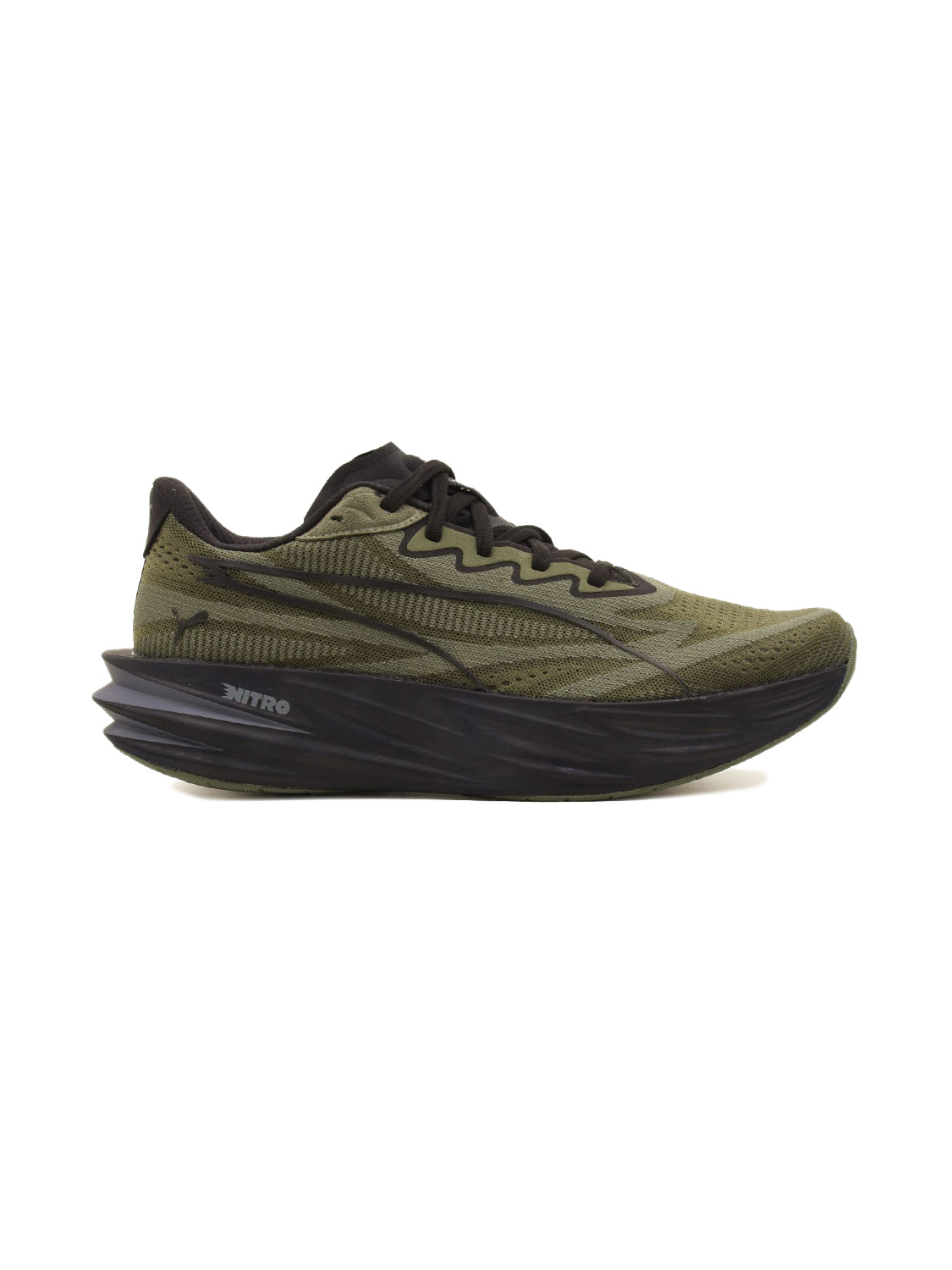 Scarpa Running Deviate Pure Nitro PUMA Uomo - Verde