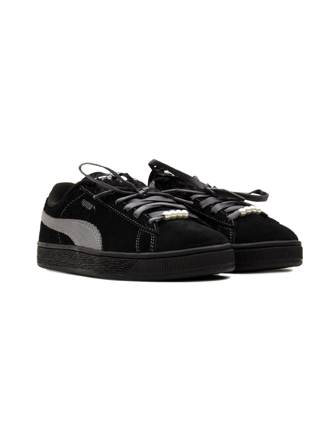 Sneakers Basse Suede Bloom Pack PUMA Donna - Nero