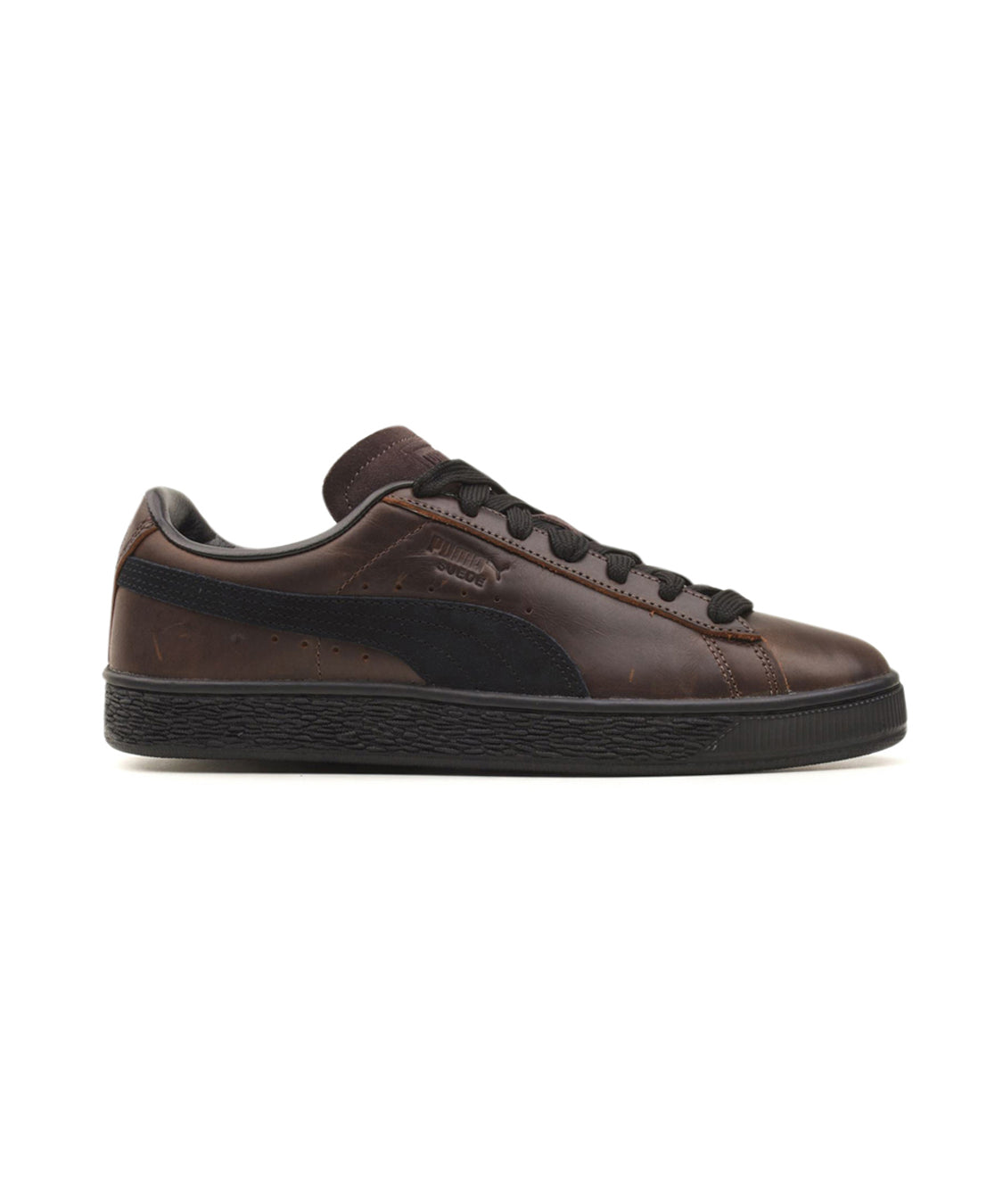 Sneakers Basse Suede Dressed PUMA Unisex - Marrone