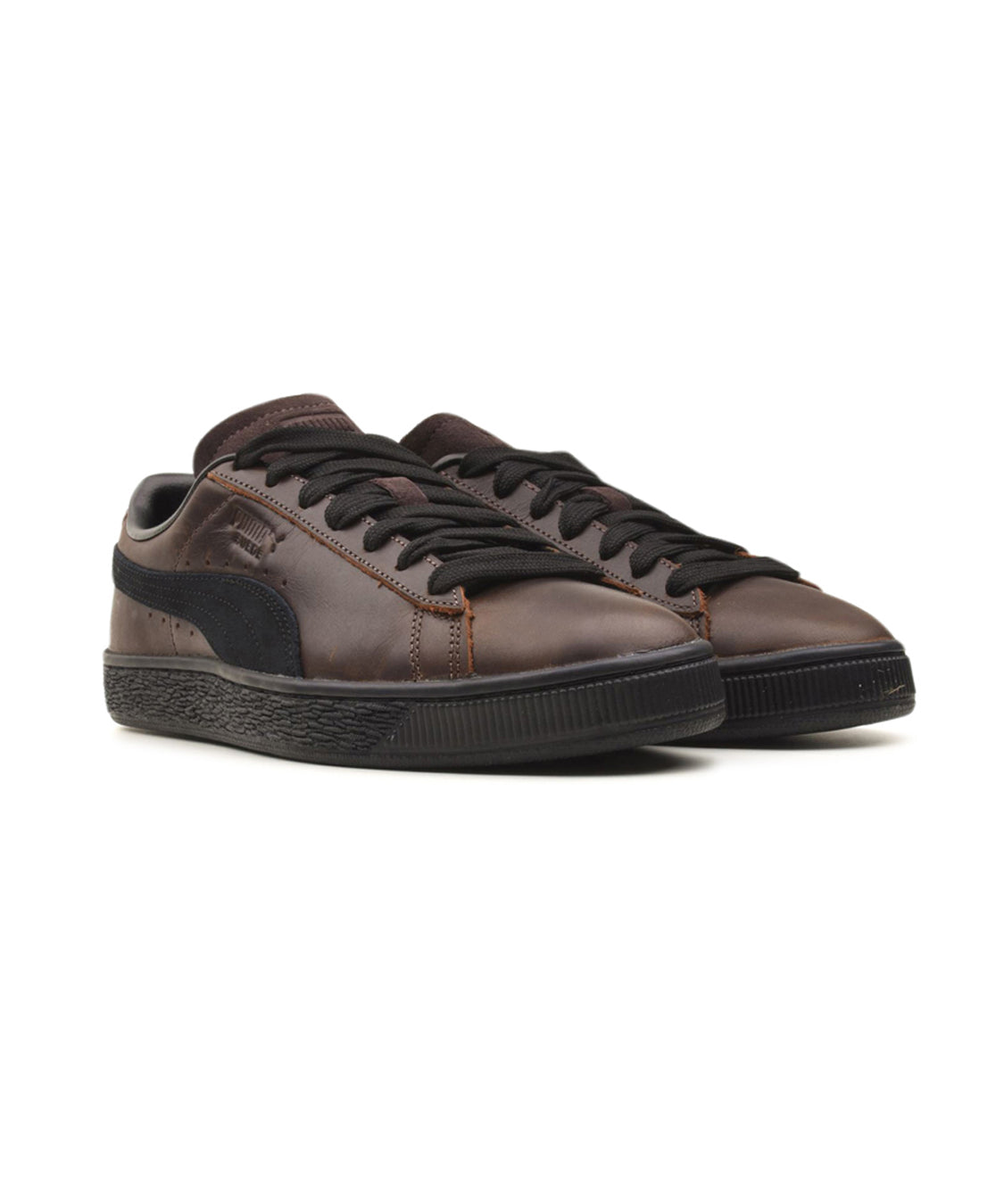 Sneakers Basse Suede Dressed PUMA Unisex - Marrone
