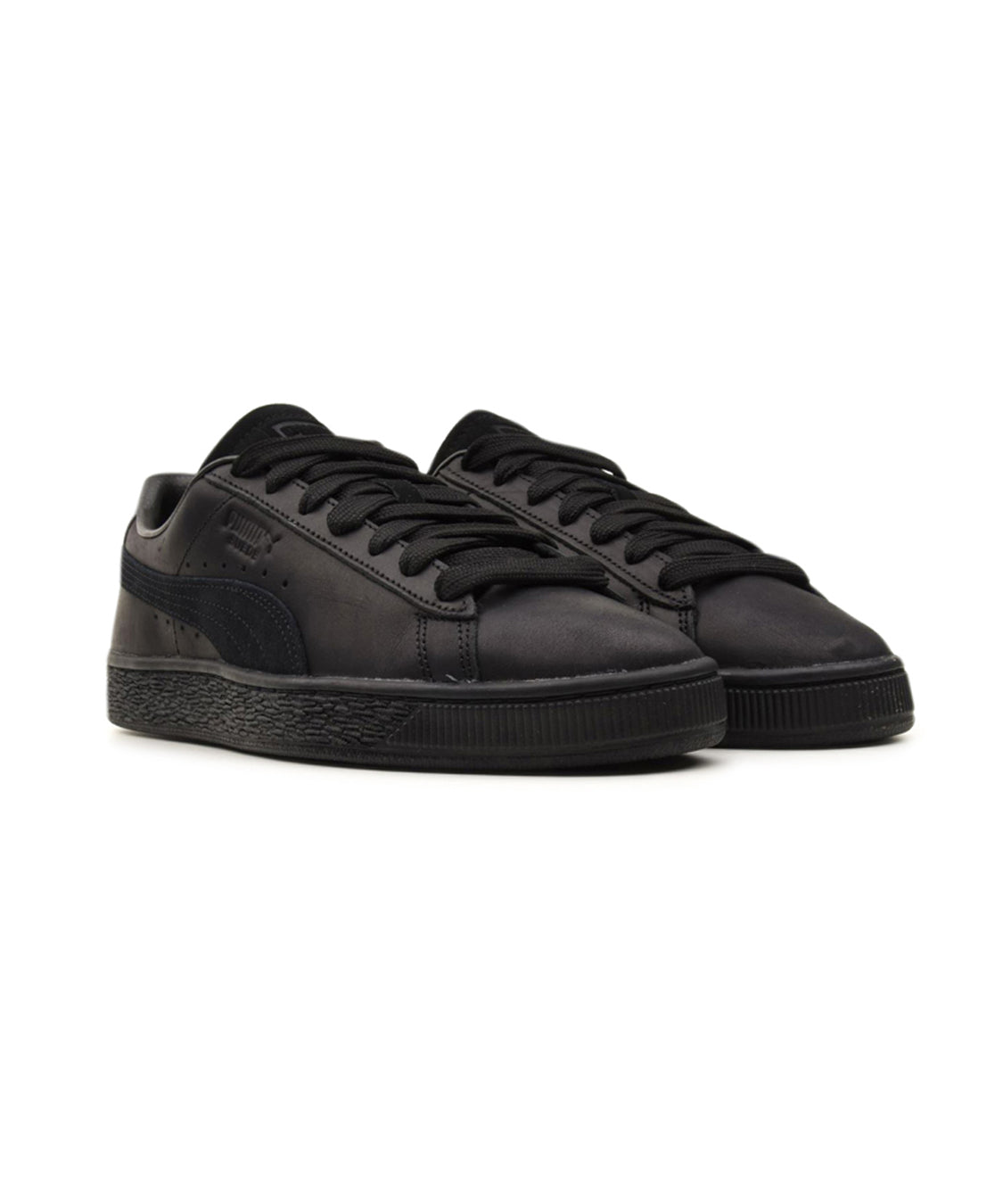 Sneakers Basse Suede Dressed PUMA Unisex - Nero