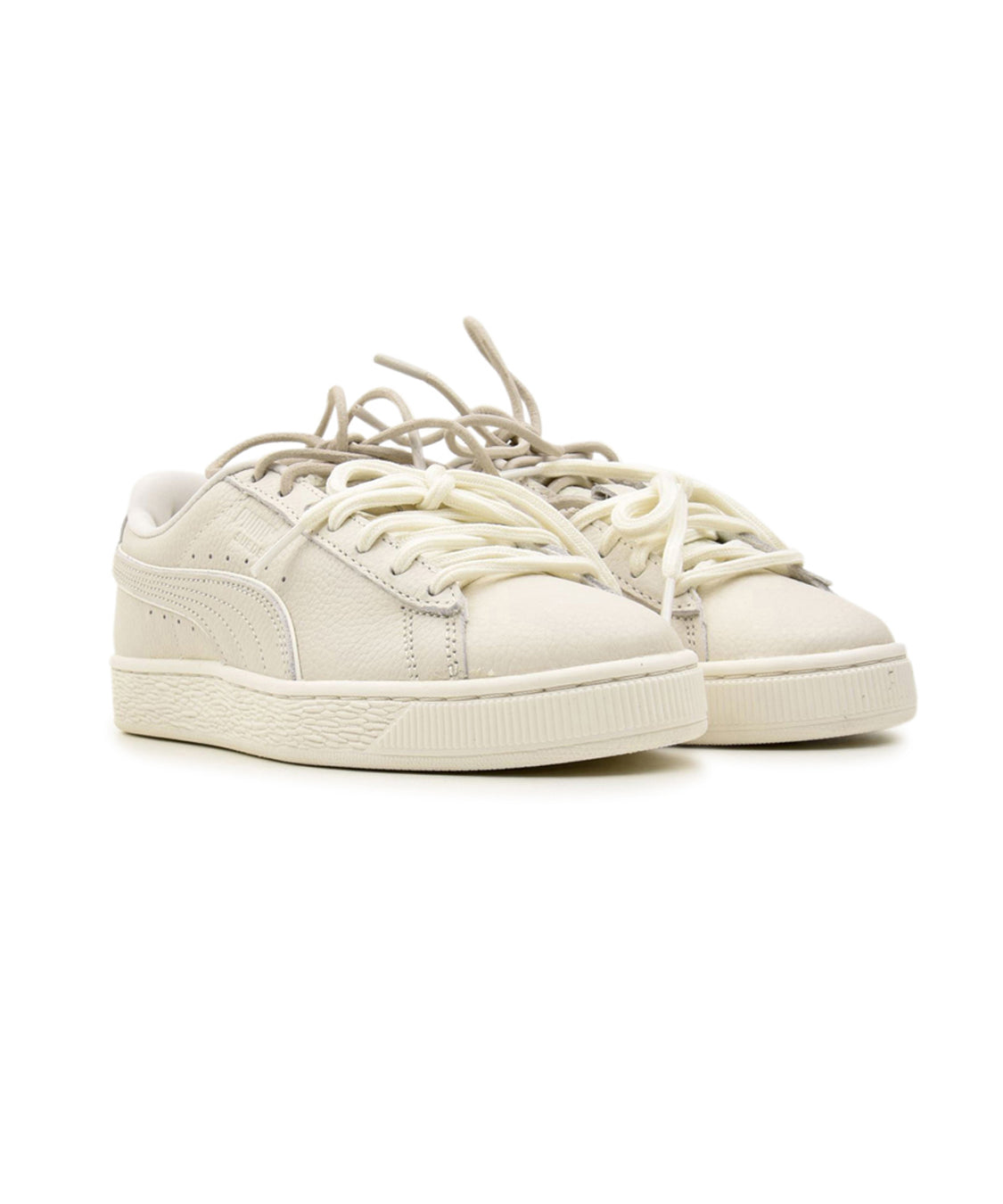 Sneakers Basse Suede Bloom Dress-Up Wns PUMA Donna - Bianco