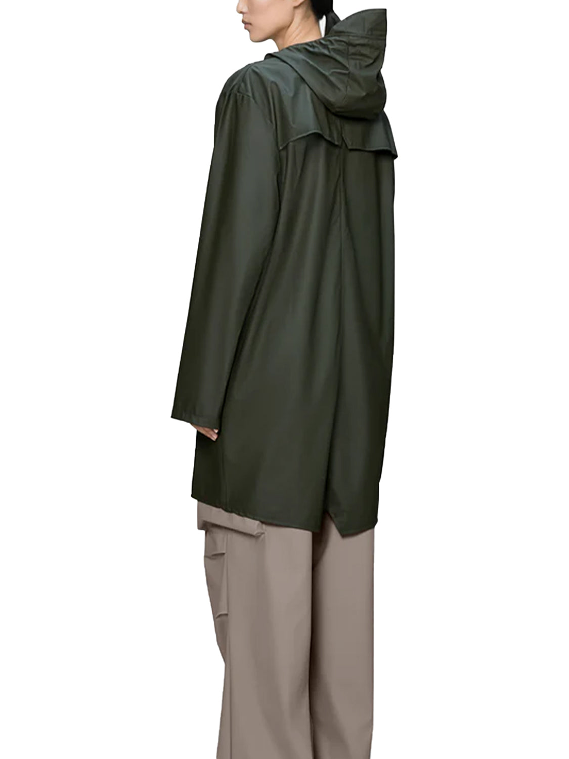 Giubbotto Long W3 RAINS Unisex - Verde
