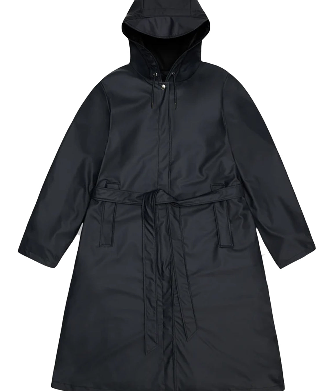 Giubbotto A-Line Longer W3 RAINS Unisex - Nero