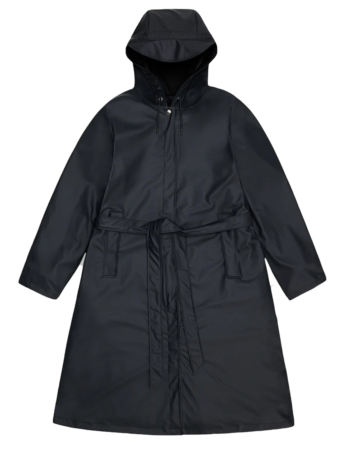 Giubbotto A-Line Longer W3 RAINS Unisex - Nero