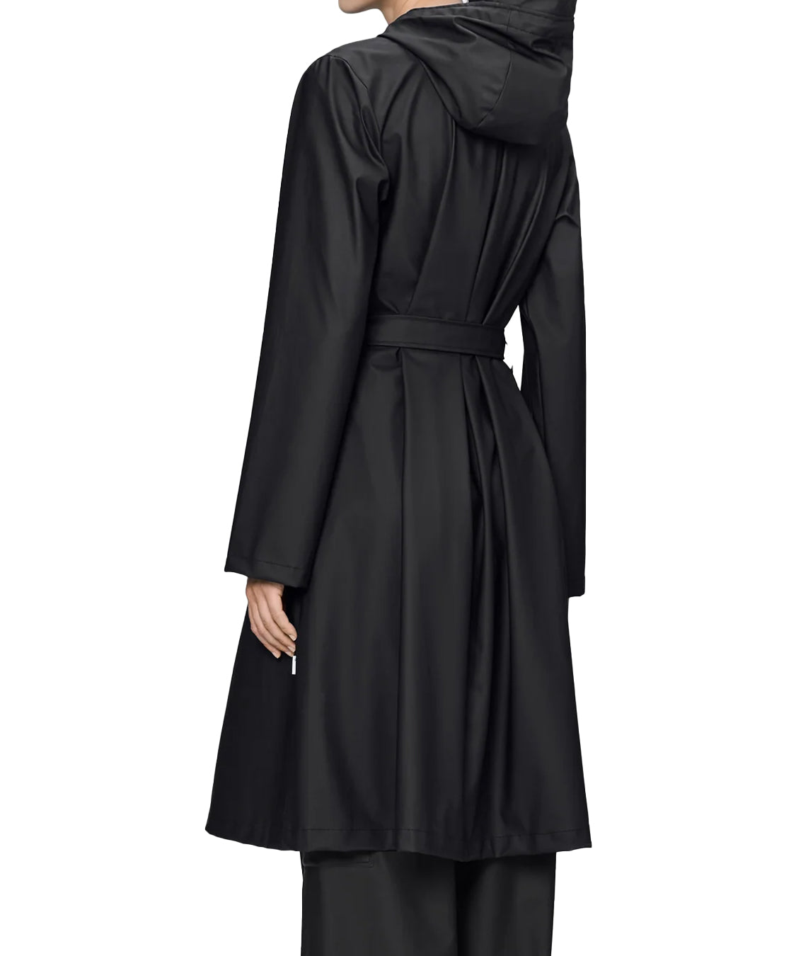 Giubbotto A-Line Longer W3 RAINS Unisex - Nero