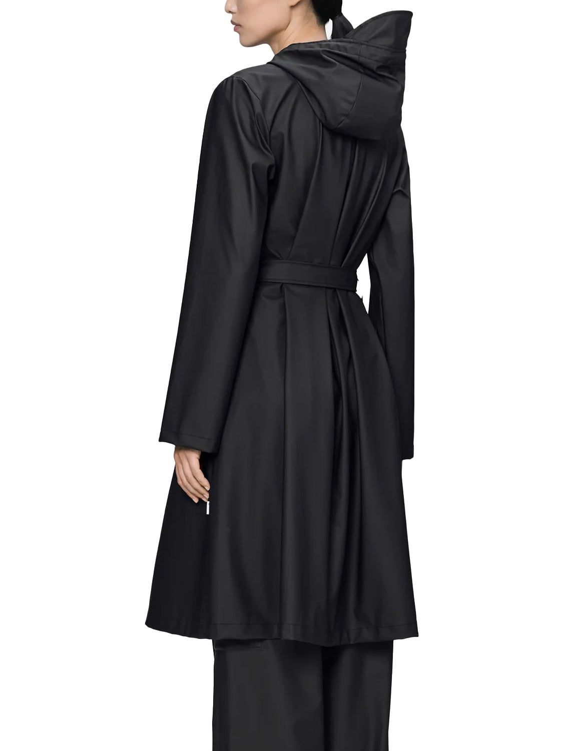 Giubbotto A-Line Longer W3 RAINS Unisex - Nero