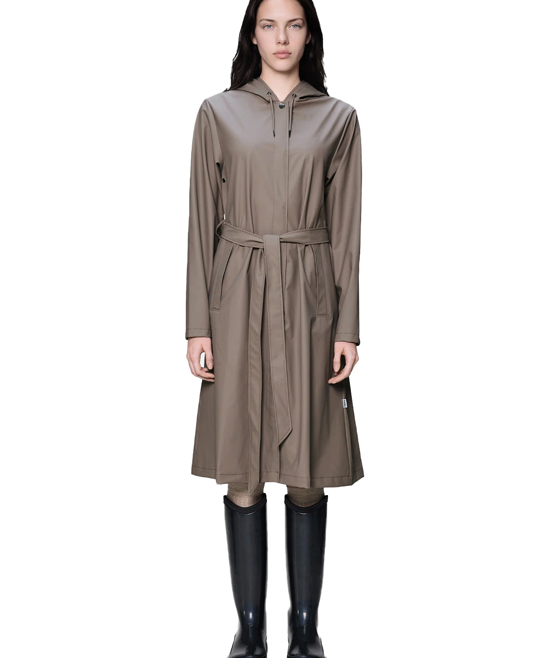 Giubbotto A-Line Longer W3 RAINS Unisex - Beige