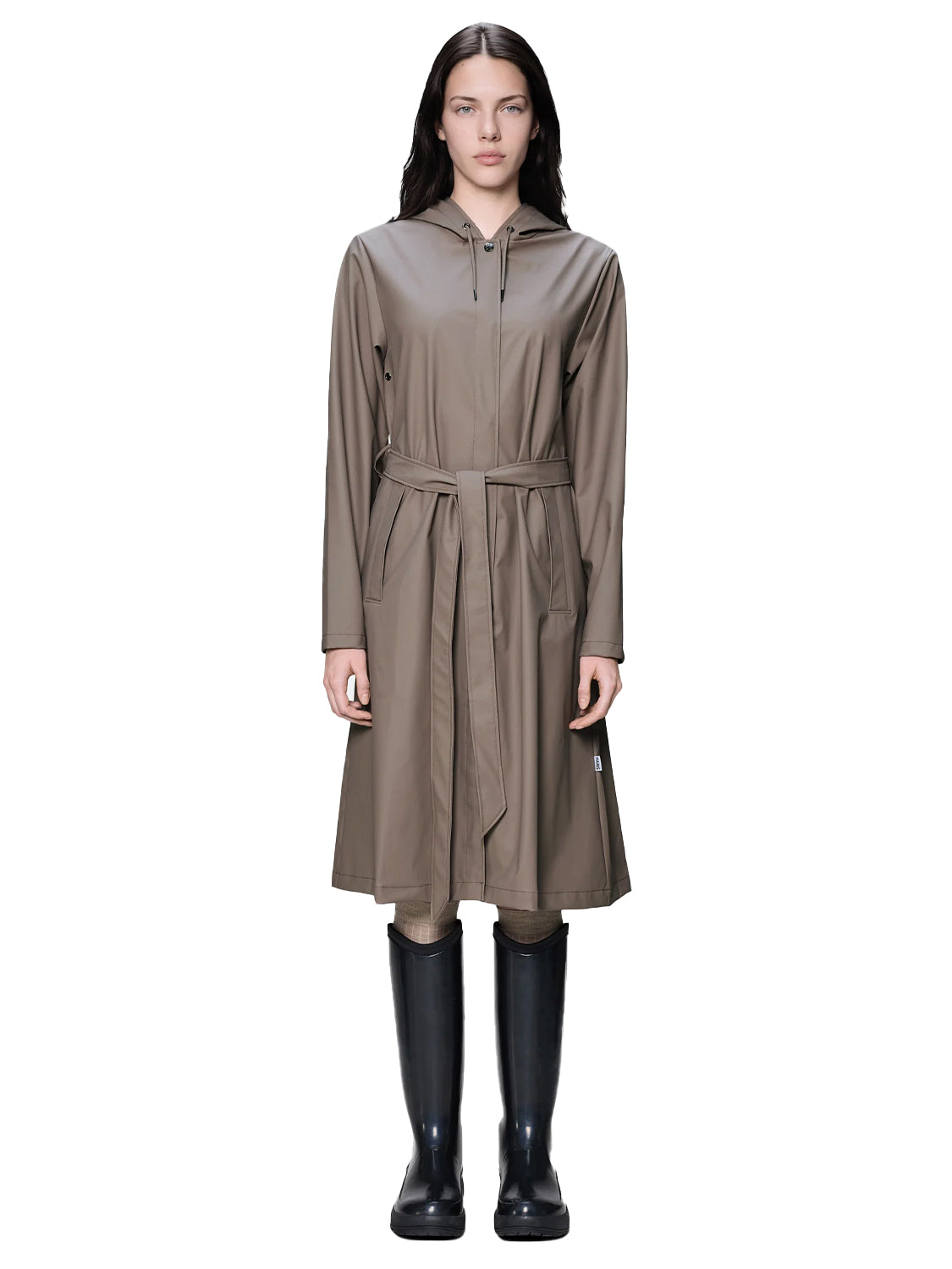 Giubbotto A-Line Longer W3 RAINS Unisex - Beige