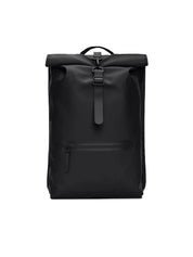 Zaino Rolltop Rucksack RAINS Unisex - Nero