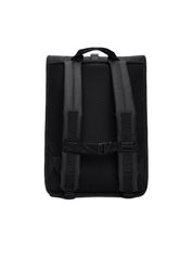 Zaino Rolltop Rucksack RAINS Unisex - Nero