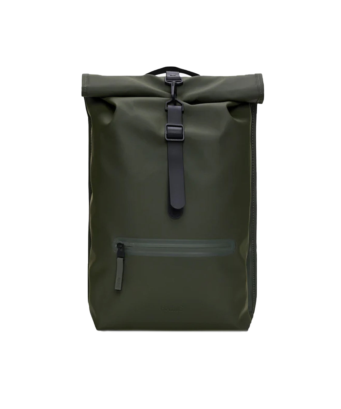 Zaino Rolltop Rucksack RAINS Unisex - Verde