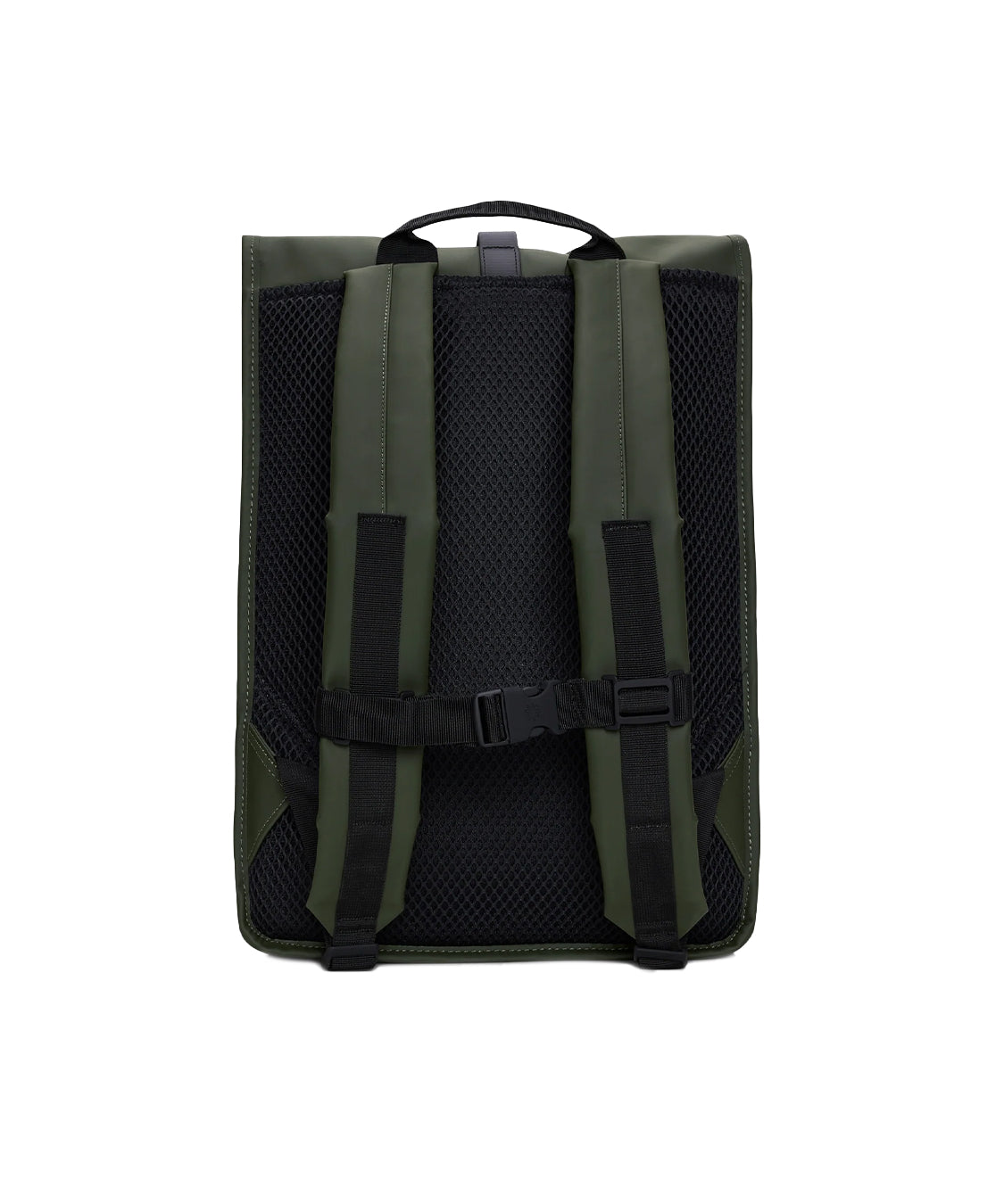 Zaino Rolltop Rucksack RAINS Unisex - Verde