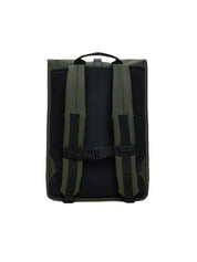 Zaino Rolltop Rucksack RAINS Unisex - Verde
