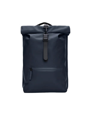 Zaino Rolltop Rucksack RAINS Unisex - Blue