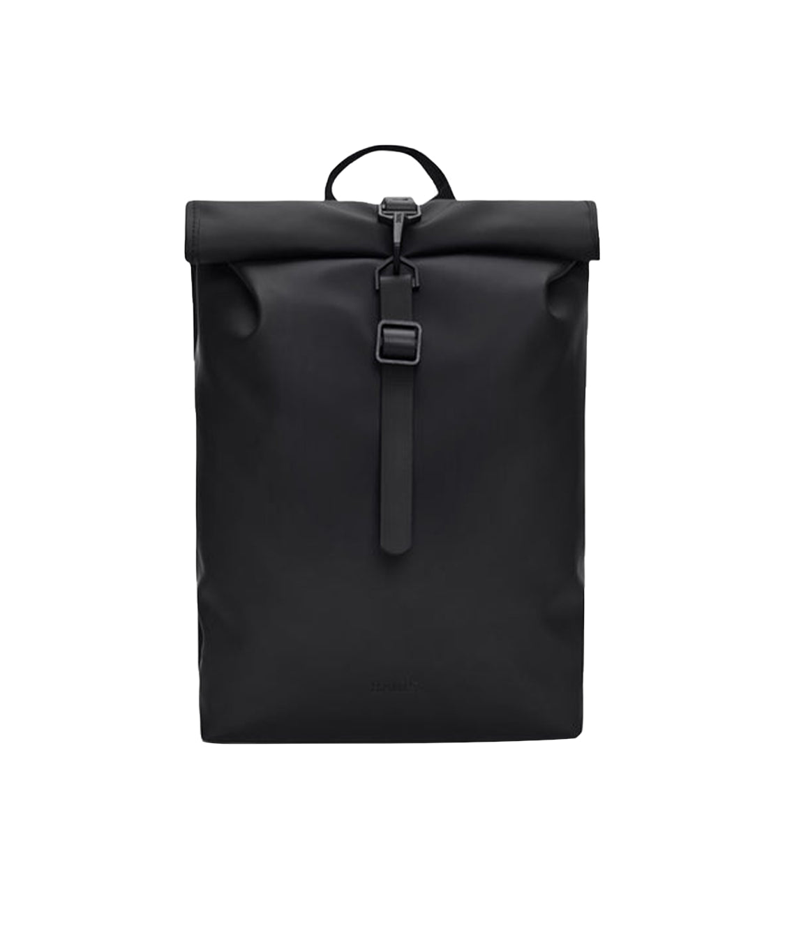 Zaino Rolltop Rucksack Mini RAINS Unisex - Nero