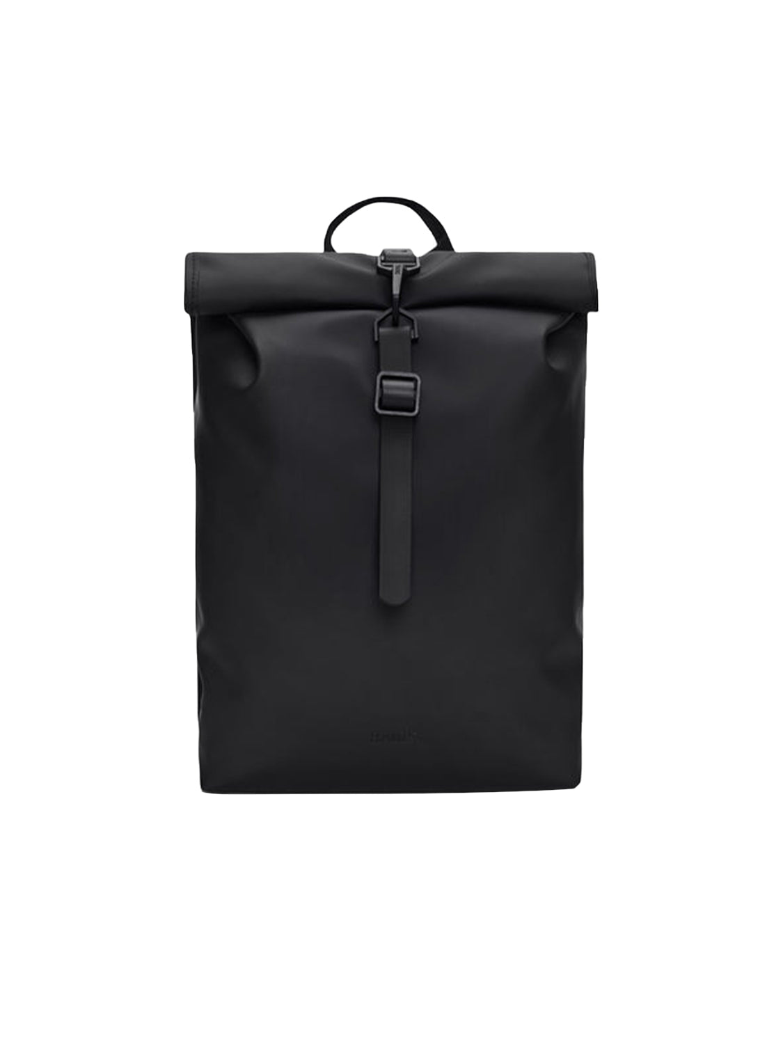 Zaino Rolltop Rucksack Mini RAINS Unisex - Nero