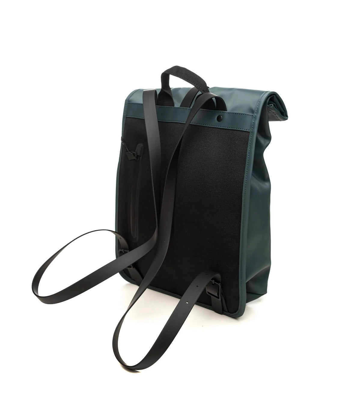 Zaino Rolltop Rucksack Mini RAINS Unisex - Verde