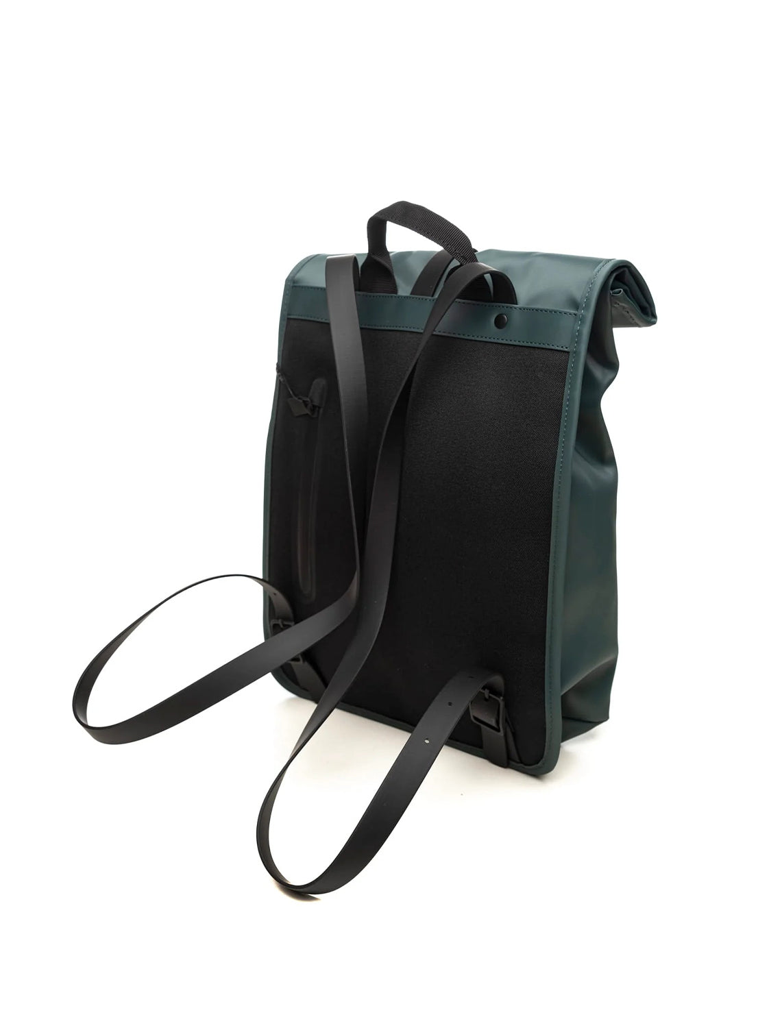 Zaino Rolltop Rucksack Mini RAINS Unisex - Verde
