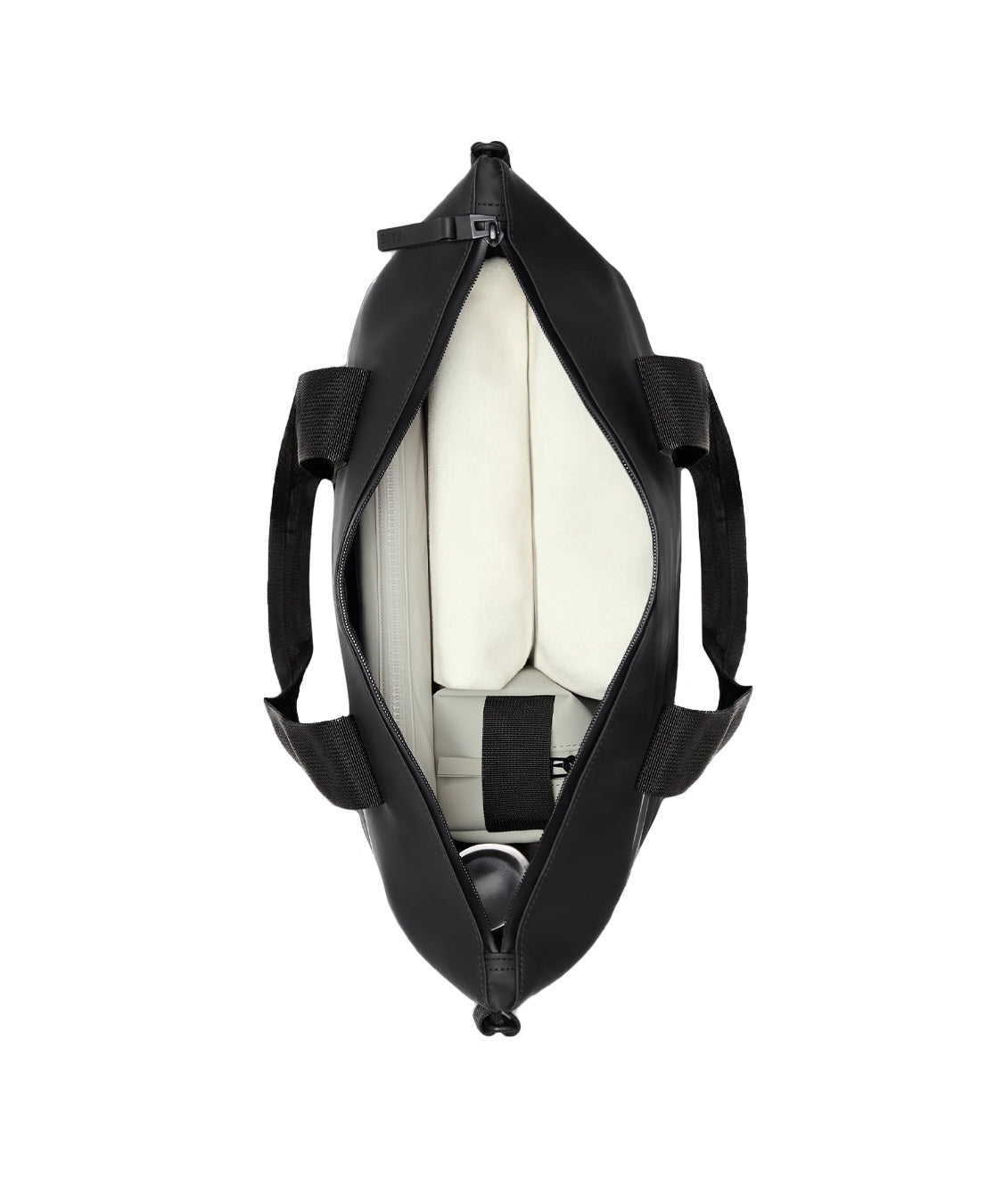 Borsa con tracolla Mini RAINS Unisex - Nero