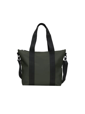 Borsa con tracolla Tote Mini RAINS Unisex - Verde