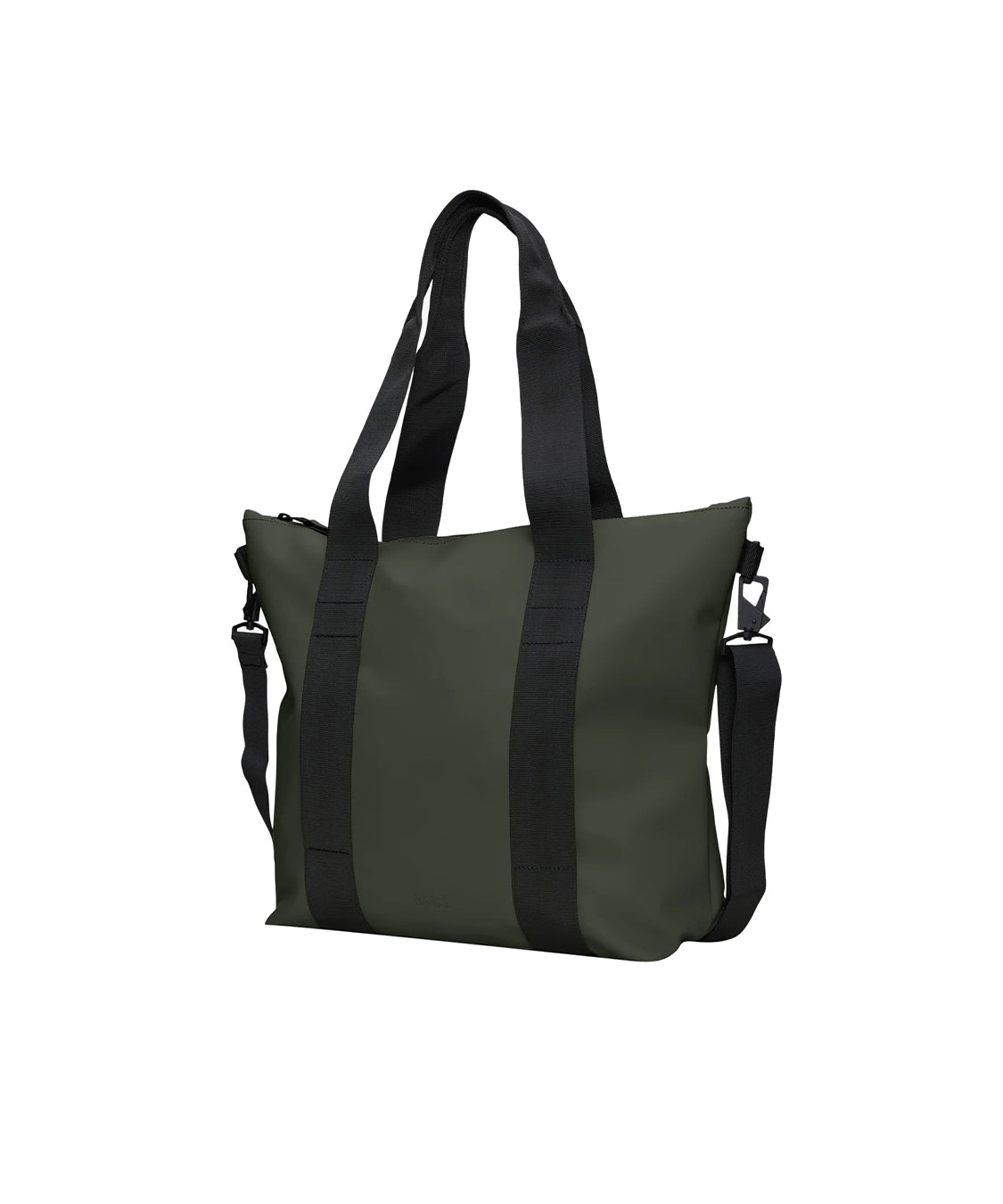Borsa con tracolla Tote Mini RAINS Unisex - Verde