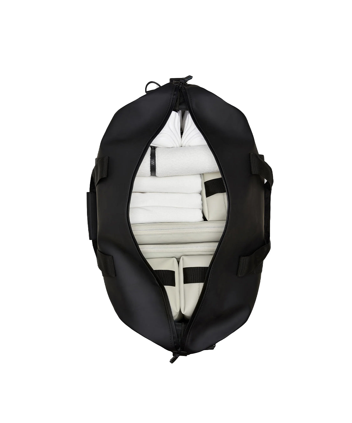 Borsone Hilo Weekend RAINS Unisex - Nero