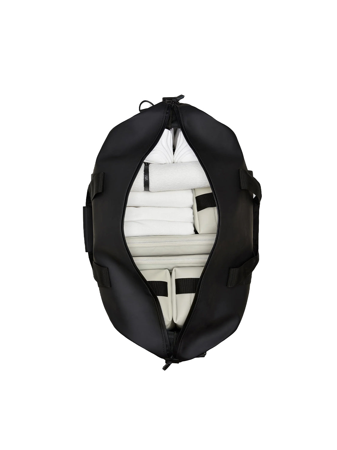 Borsone Hilo Weekend RAINS Unisex - Nero