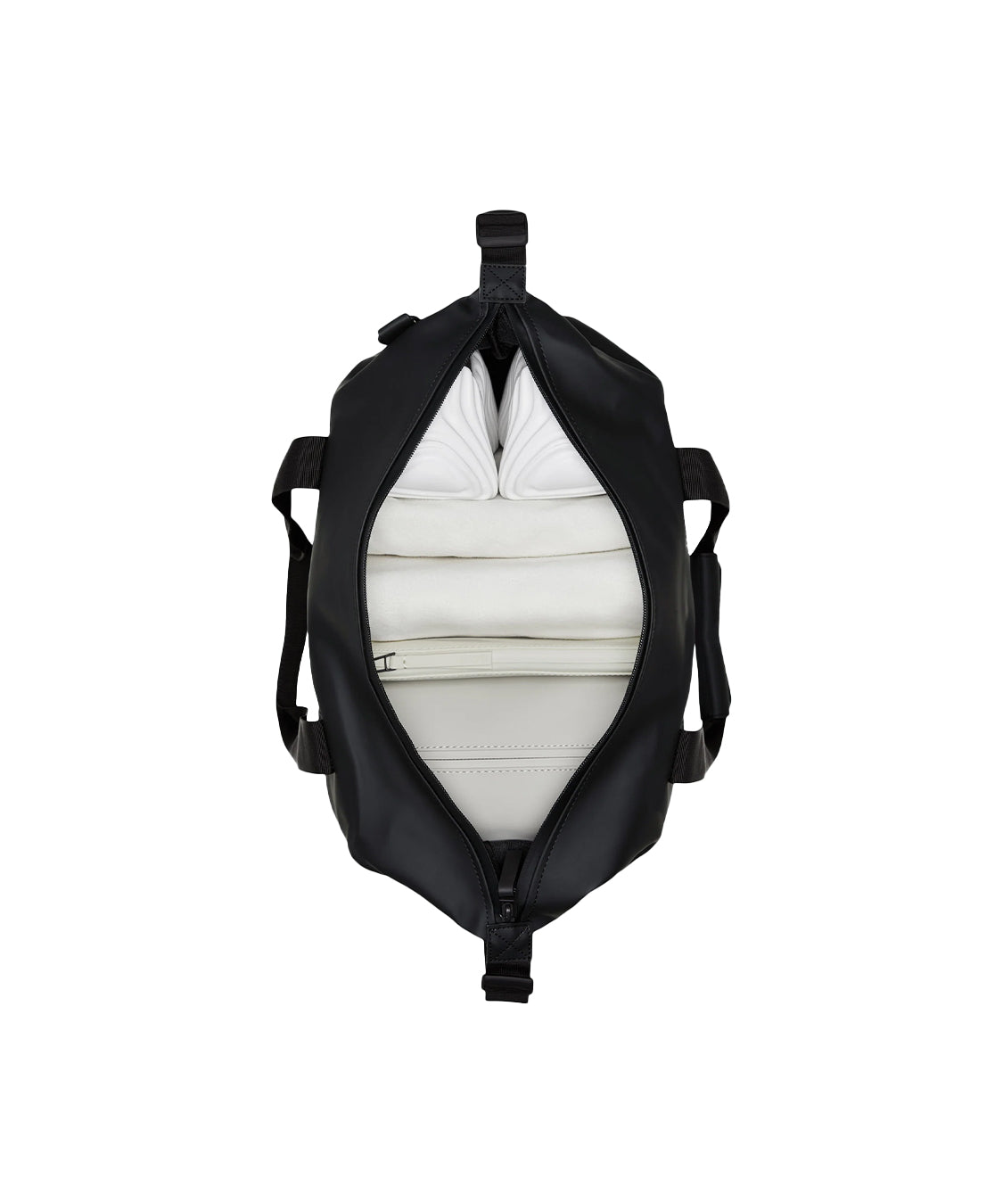 Borsone Hilo Weekend Small RAINS Unisex - Nero