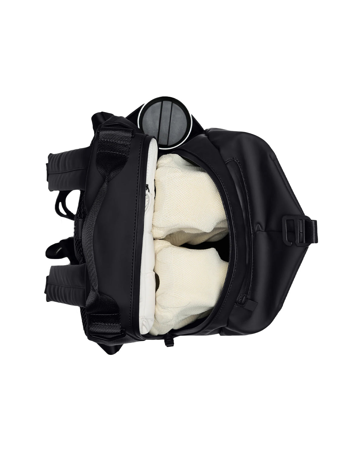 Zaino Clip Front RAINS Unisex - Nero