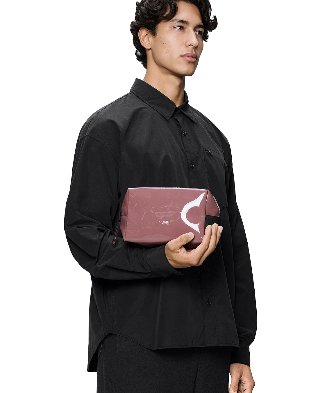 Beauty case Wash Small RAINS Unisex - Rosa