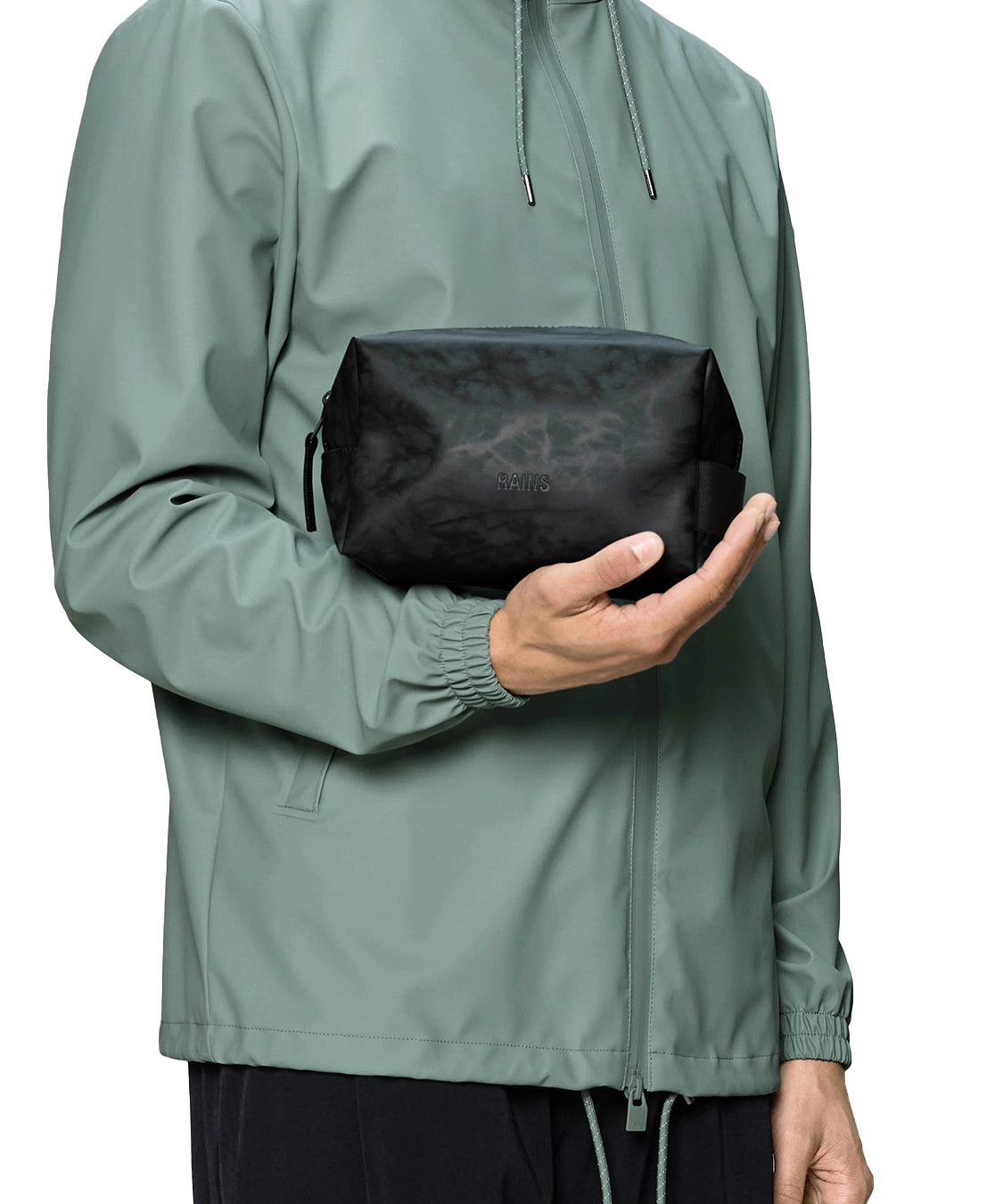 Beauty case Wash Small RAINS Unisex - Grigio