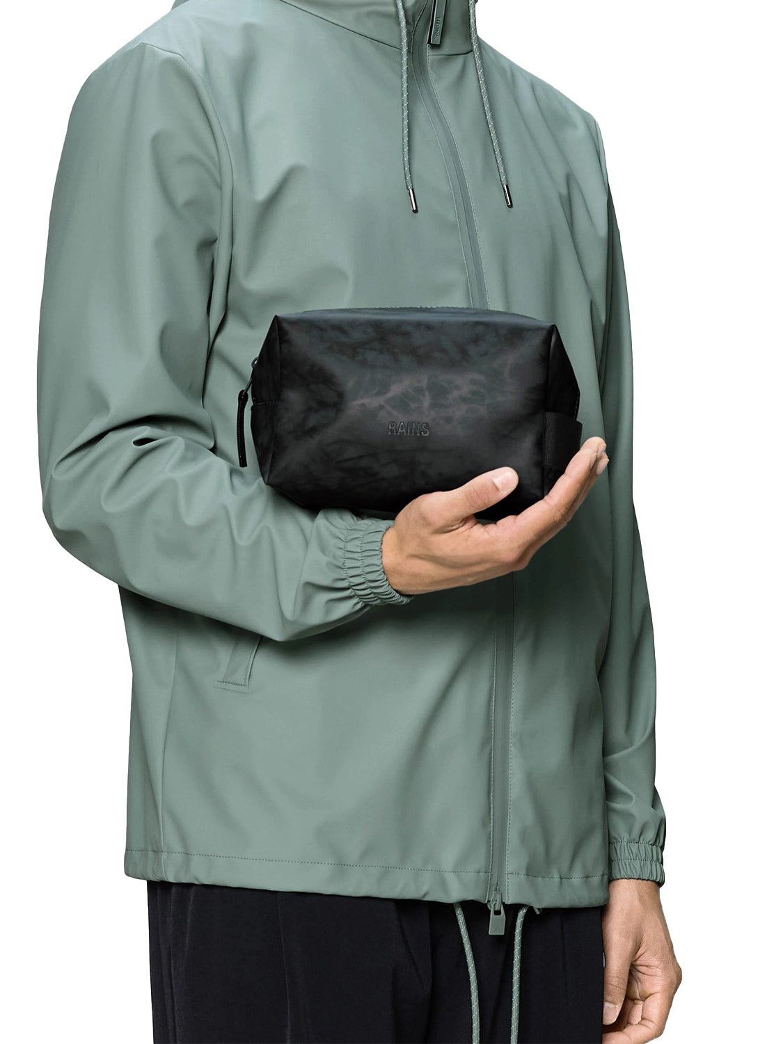 Beauty case Wash Small RAINS Unisex - Grigio
