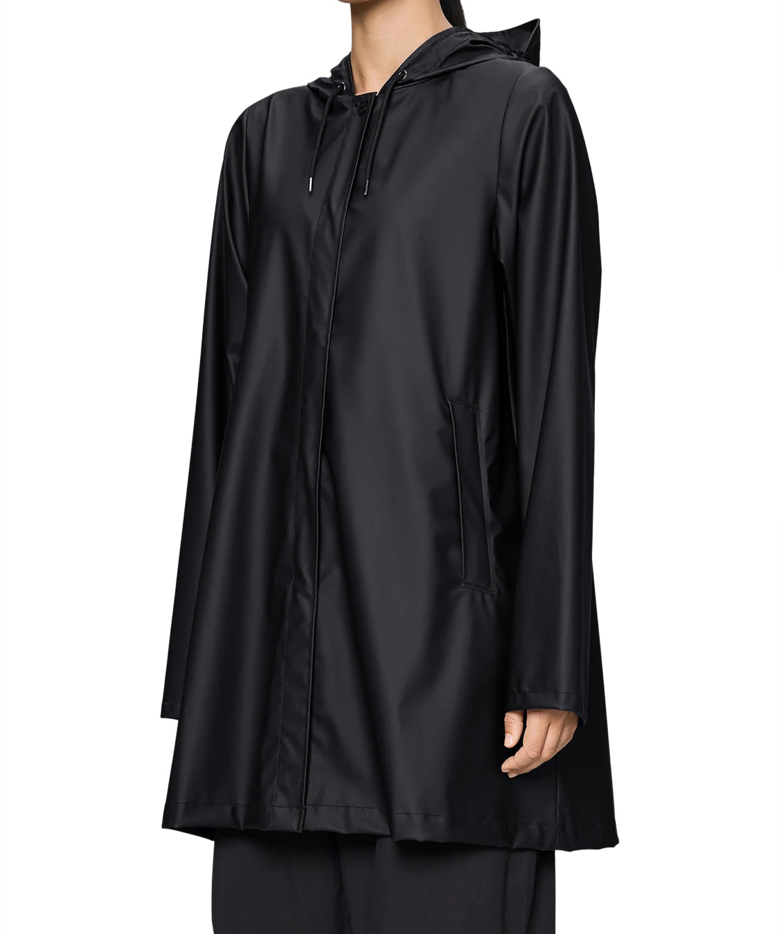 Giubbotto A-Line W RAINS Donna - Nero