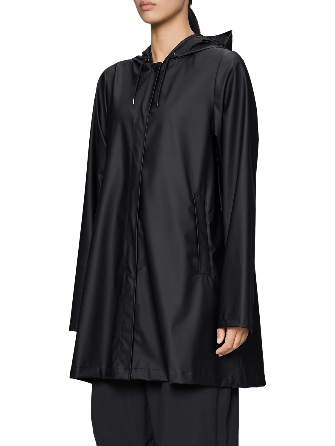 Giubbotto A-Line W RAINS Donna - Nero