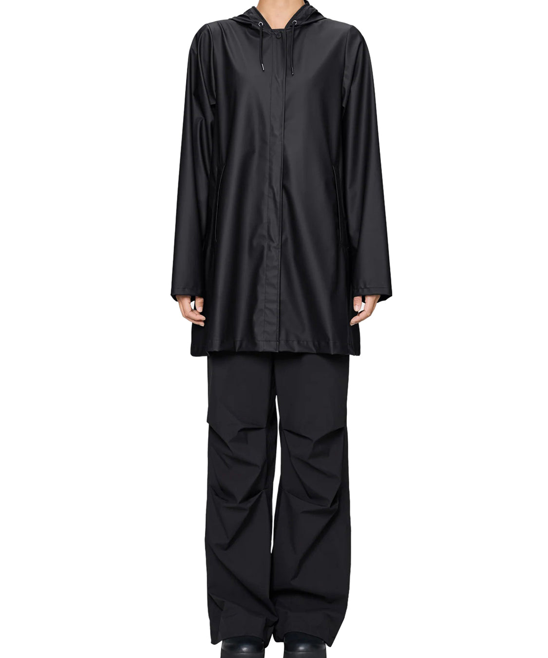 Giubbotto A-Line W RAINS Donna - Nero