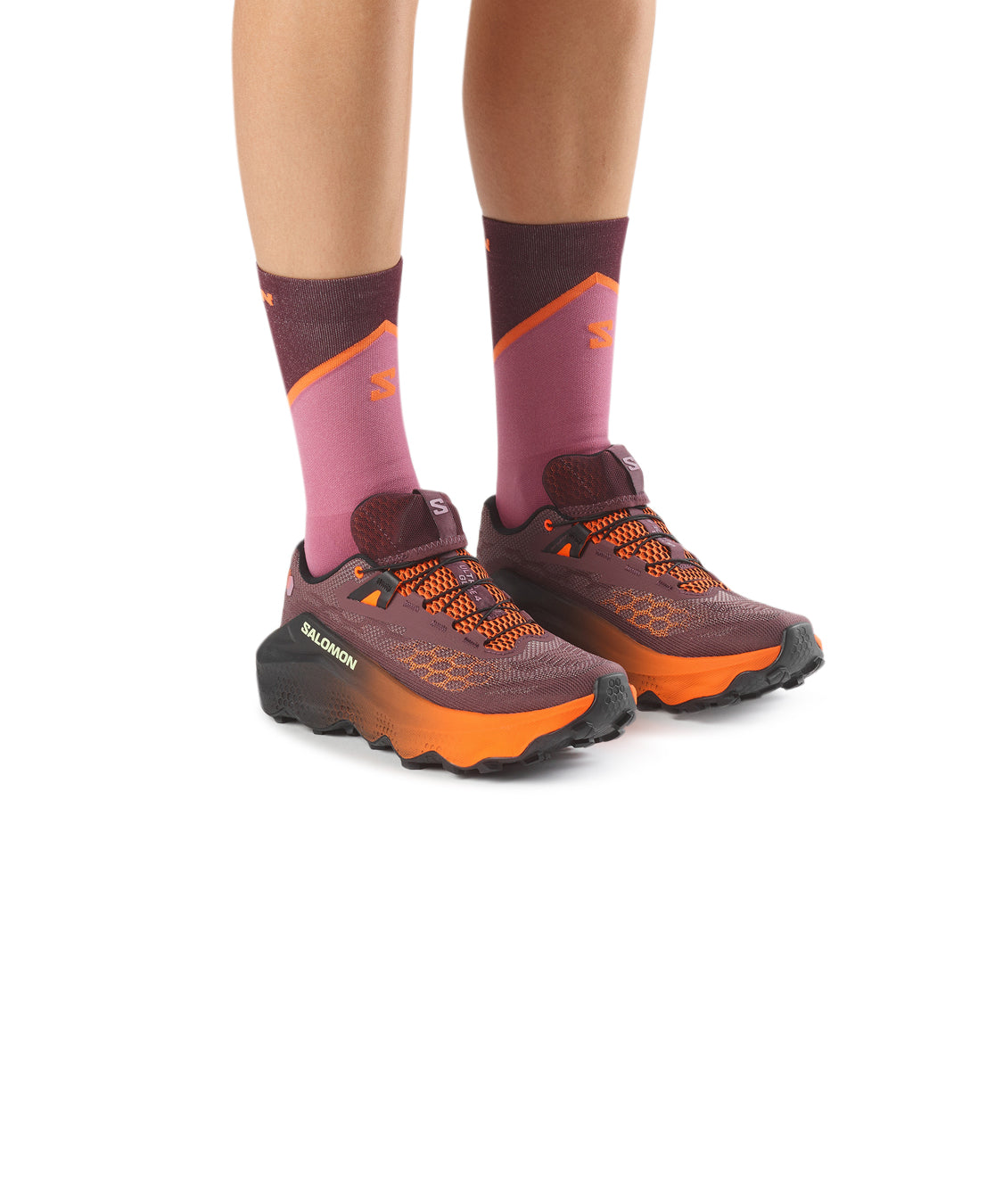 Scarpa Running Ultra Glide 4 W SALOMON Donna - Rosso