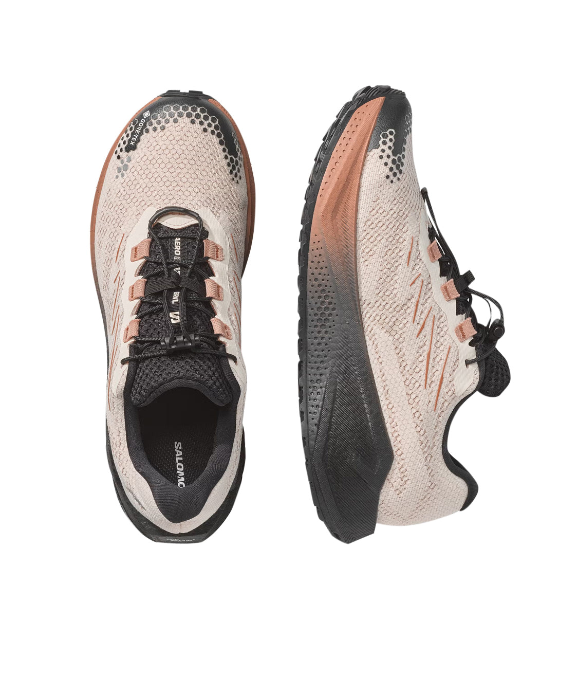 Scarpa Running Aero Blaze 4 GRVL Gore-Tex SALOMON Uomo - Beige