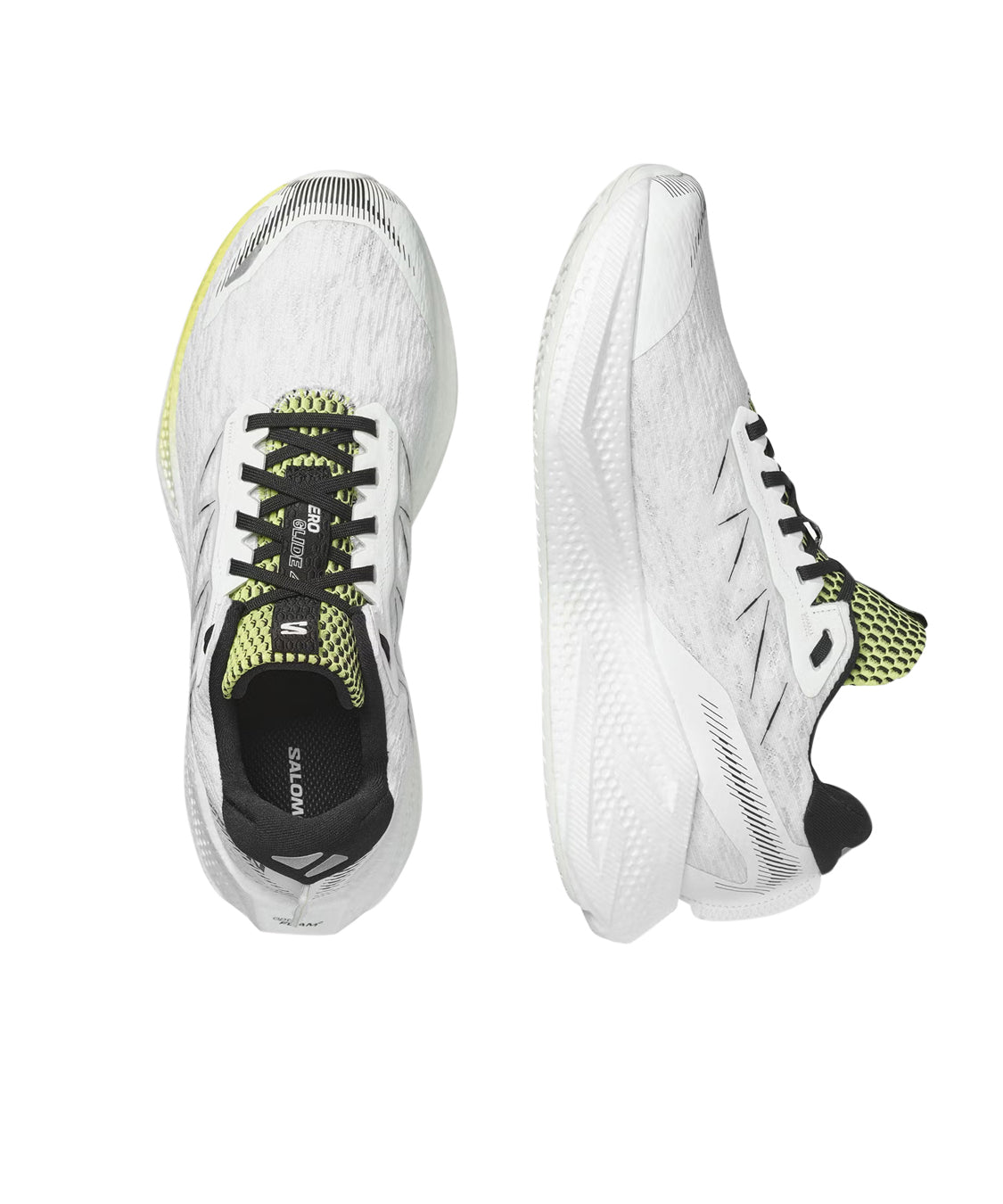 Scarpa Running Aero Glide 4 SALOMON Uomo - Bianco