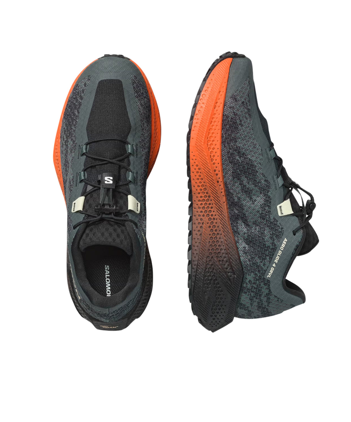 Scarpa Running Aero Glide 4 GRVL SALOMON Uomo - Verde